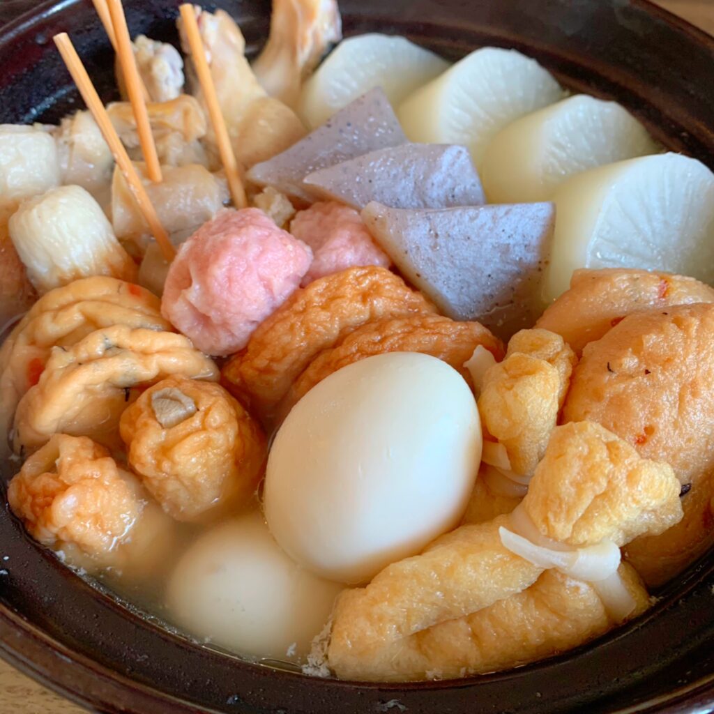 Oden (radish & fish cake stew)