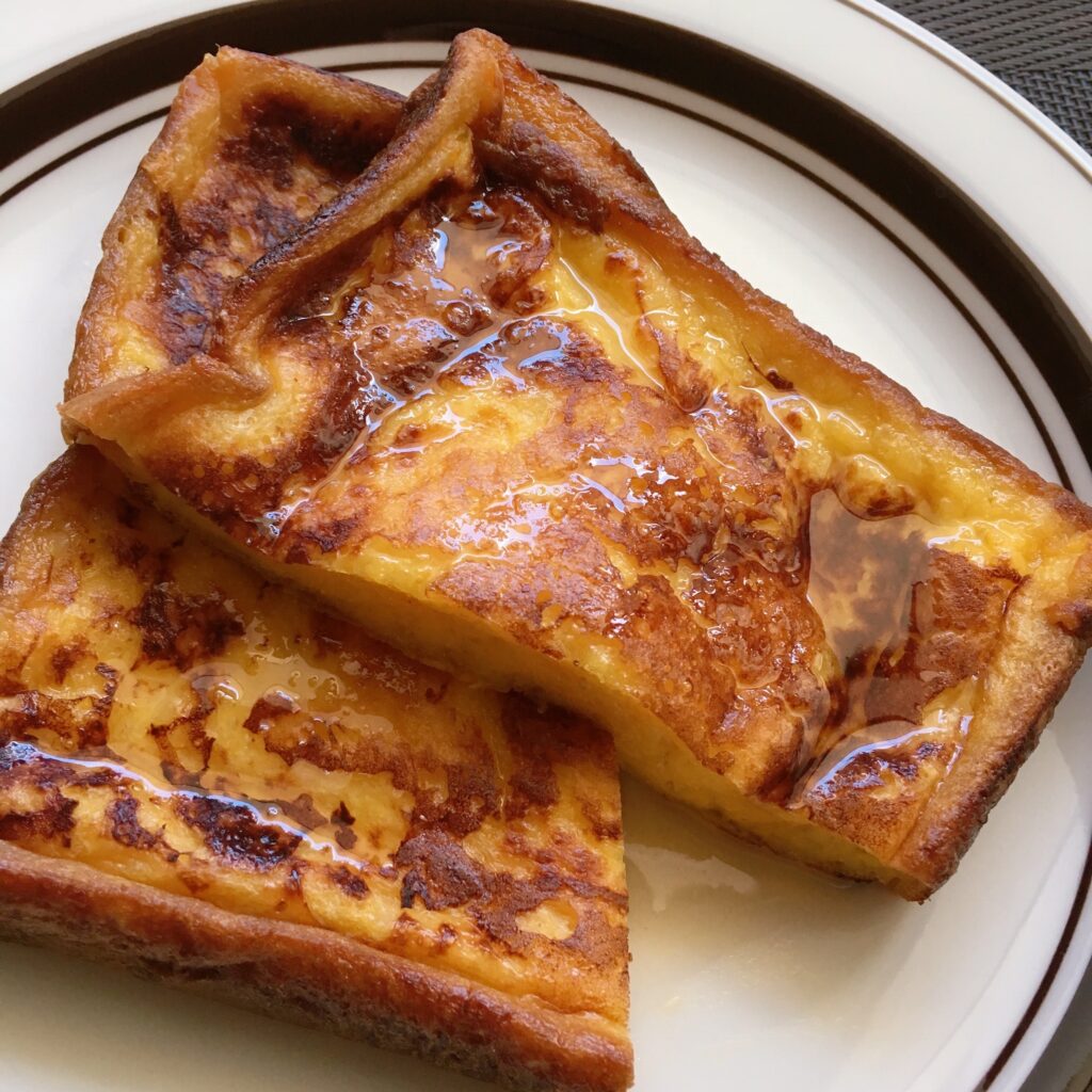 The best homemade French toast recipe with a melted texture