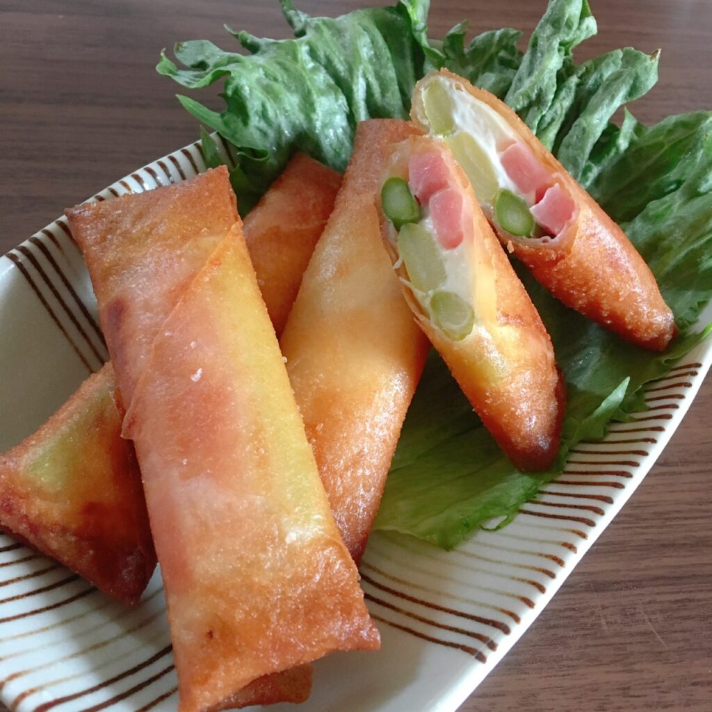 harumaki  (spring rolls)
