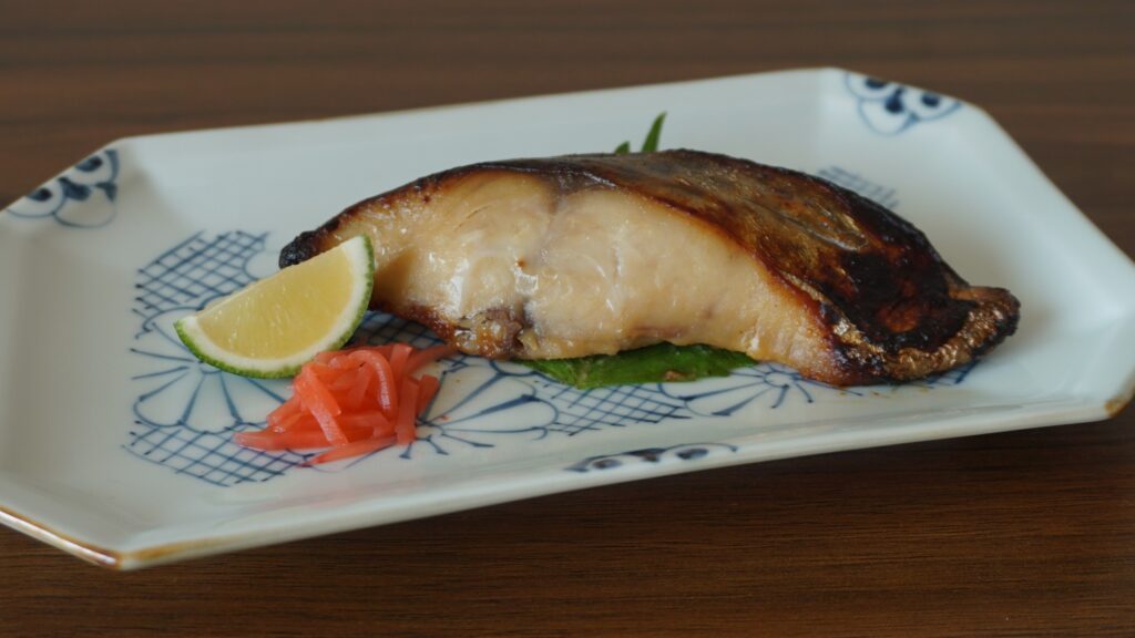 Sawara Saikyoyaki (Miso-Marinated Spanish Mackerel)
