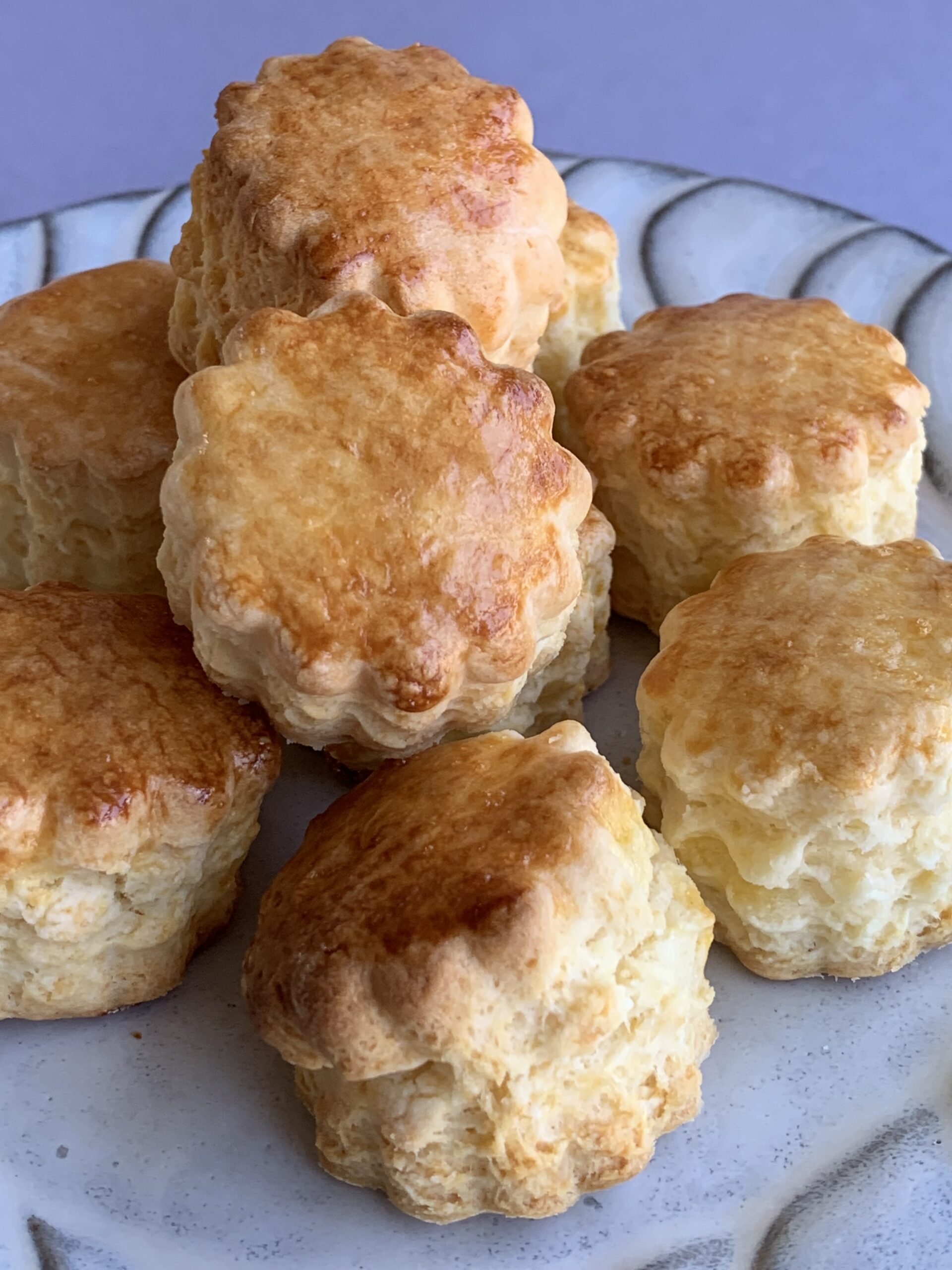 English Scones Made With Pancake Mix