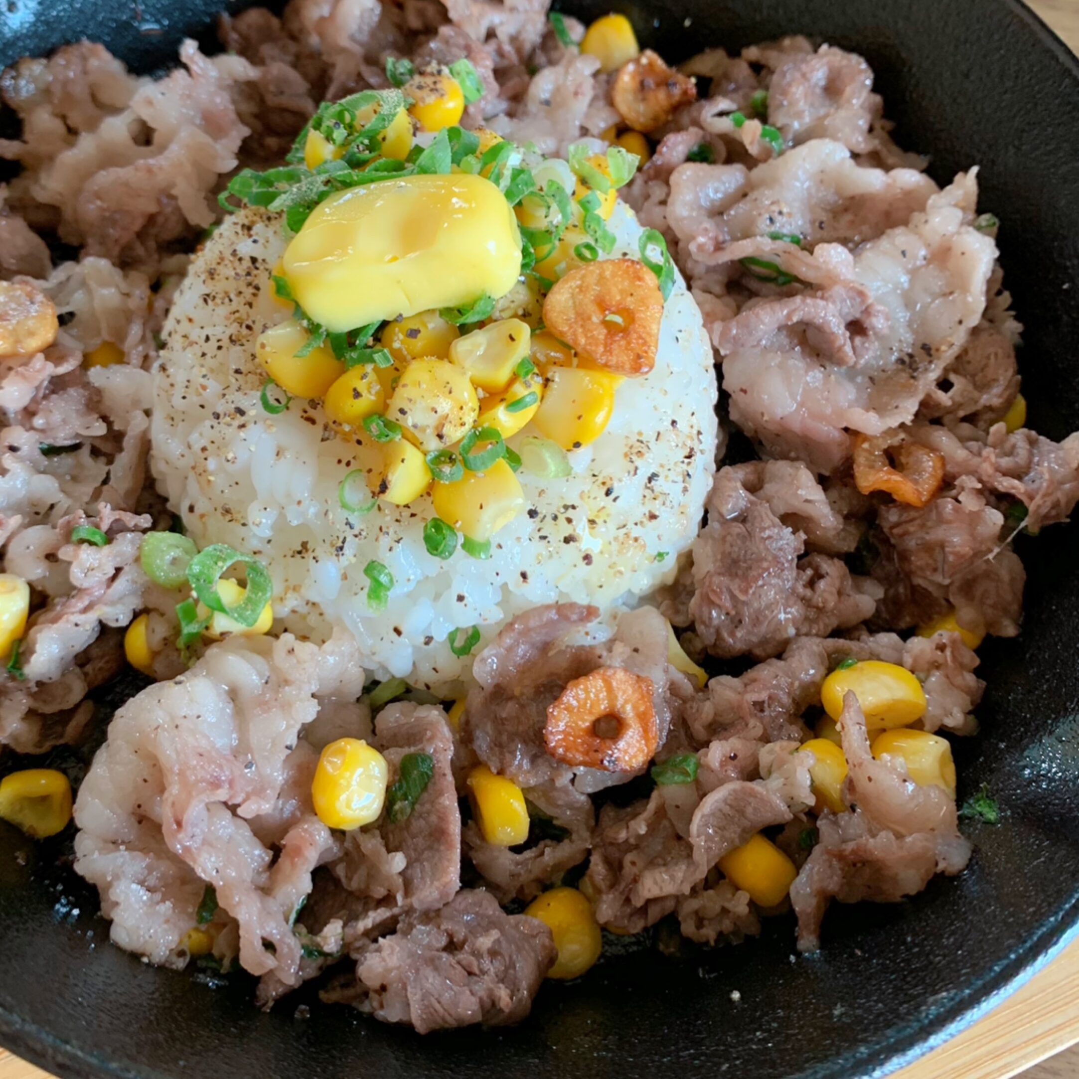 ビーフペッパーライス beef pepper rice