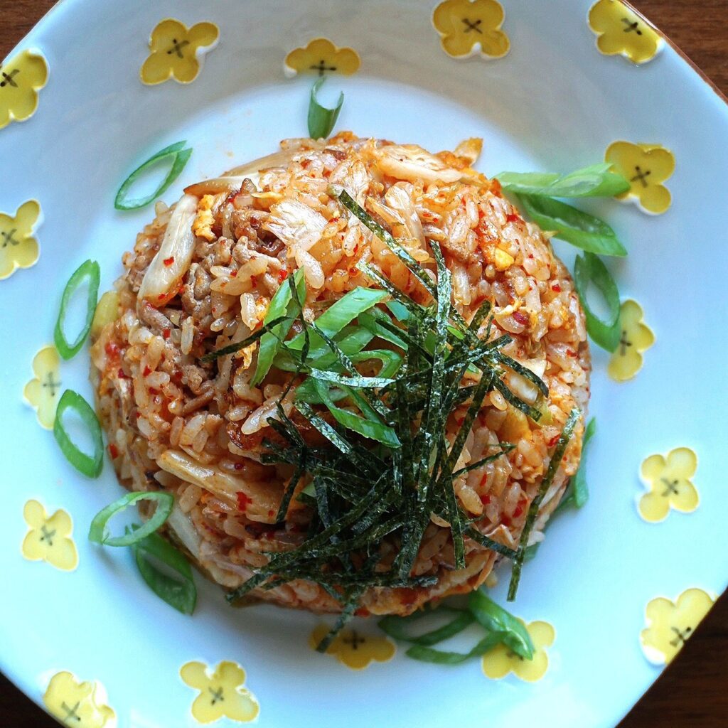 Kimchi Chahan (Spicy Fried Rice)