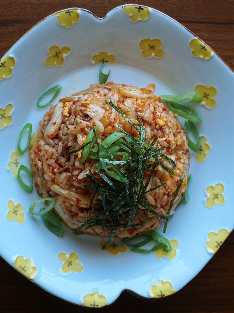 Kimchi Chahan (Spicy Fried Rice)