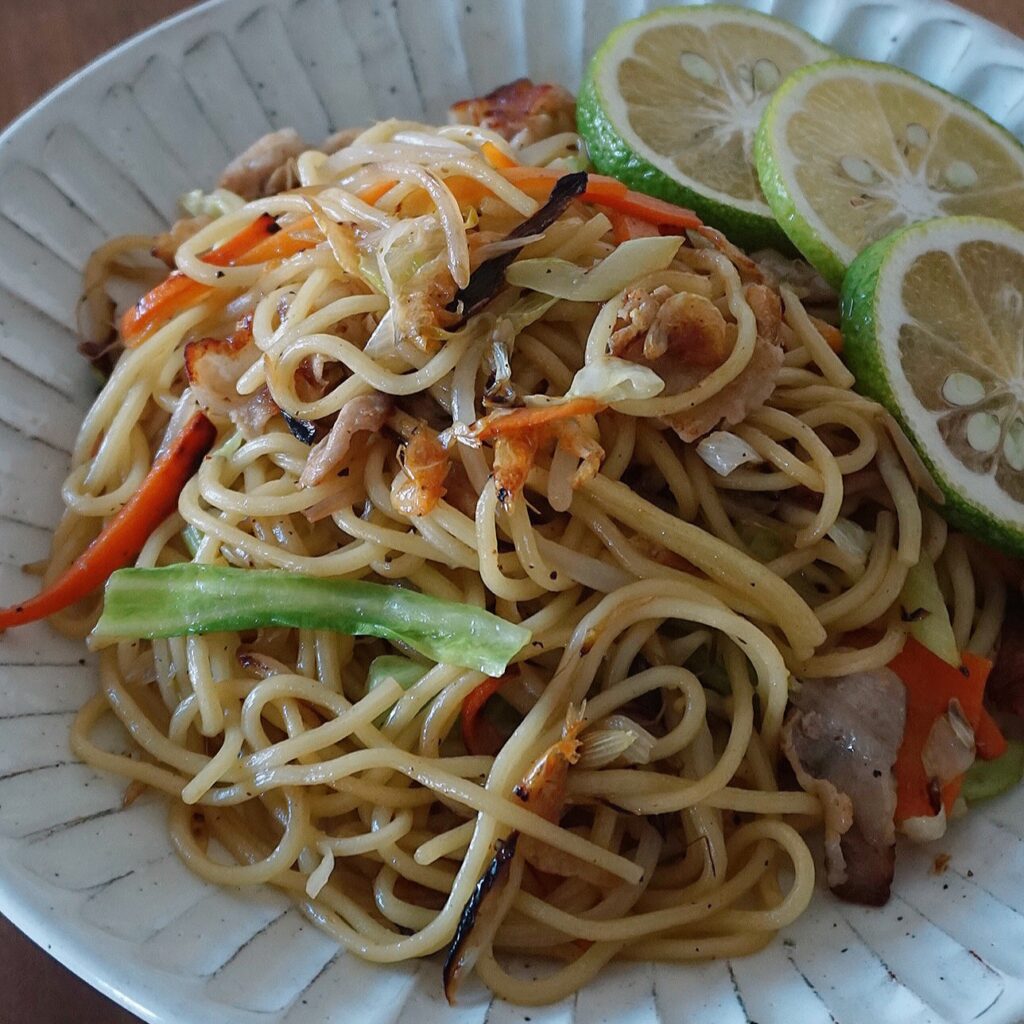 Shio Yakisoba (Salty Stir-Fried Noodles)