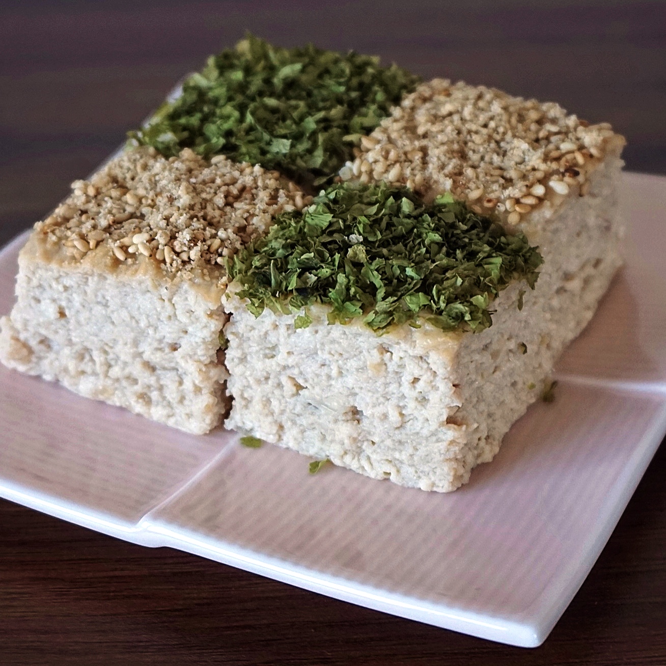 matsukazeyaki (tofu meatloaf)