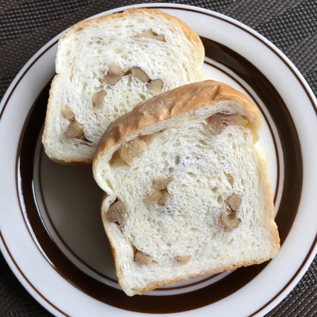 ふわふわのくるみパンのレシピ