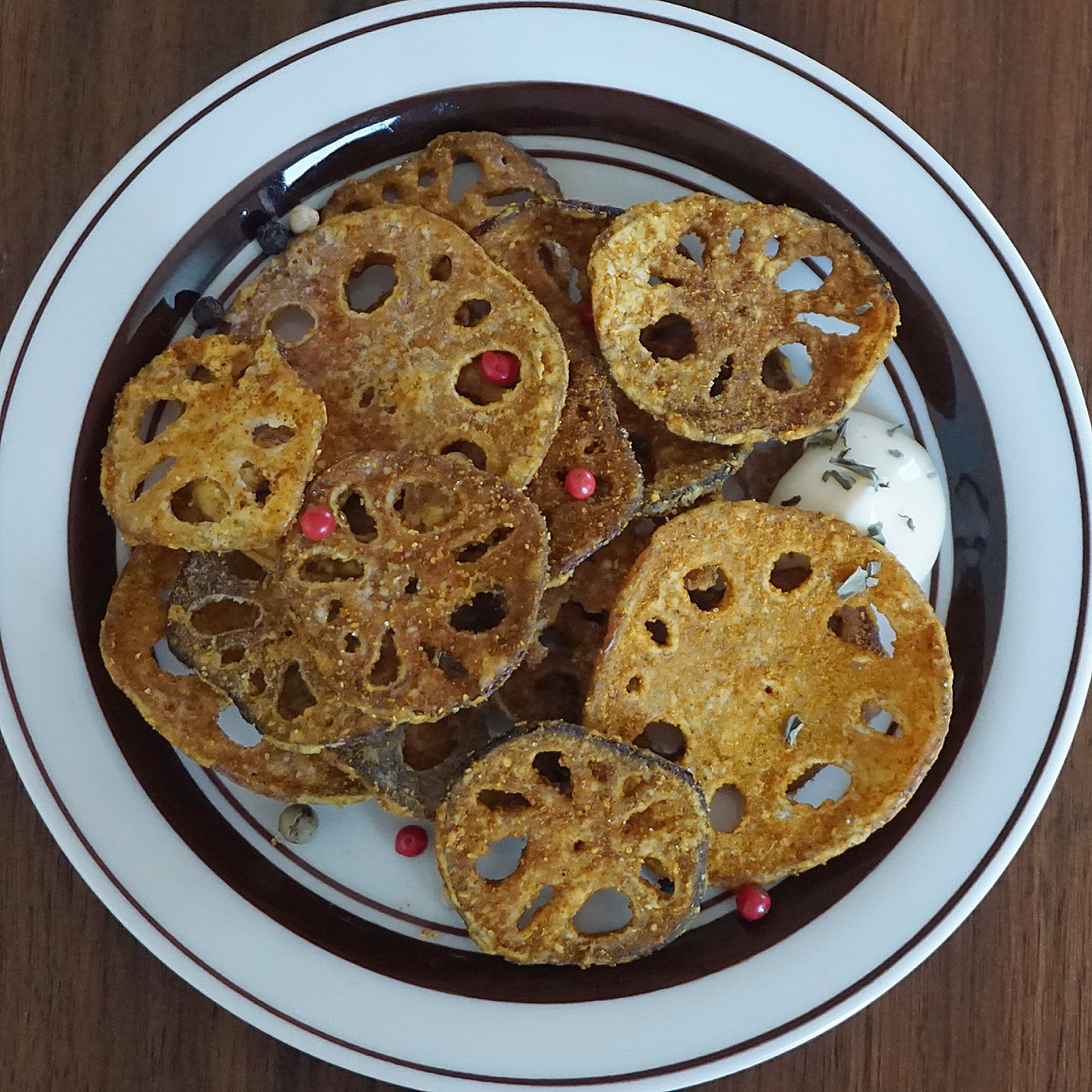 Extra Crispy Spicy Curry Lotus Root Chips