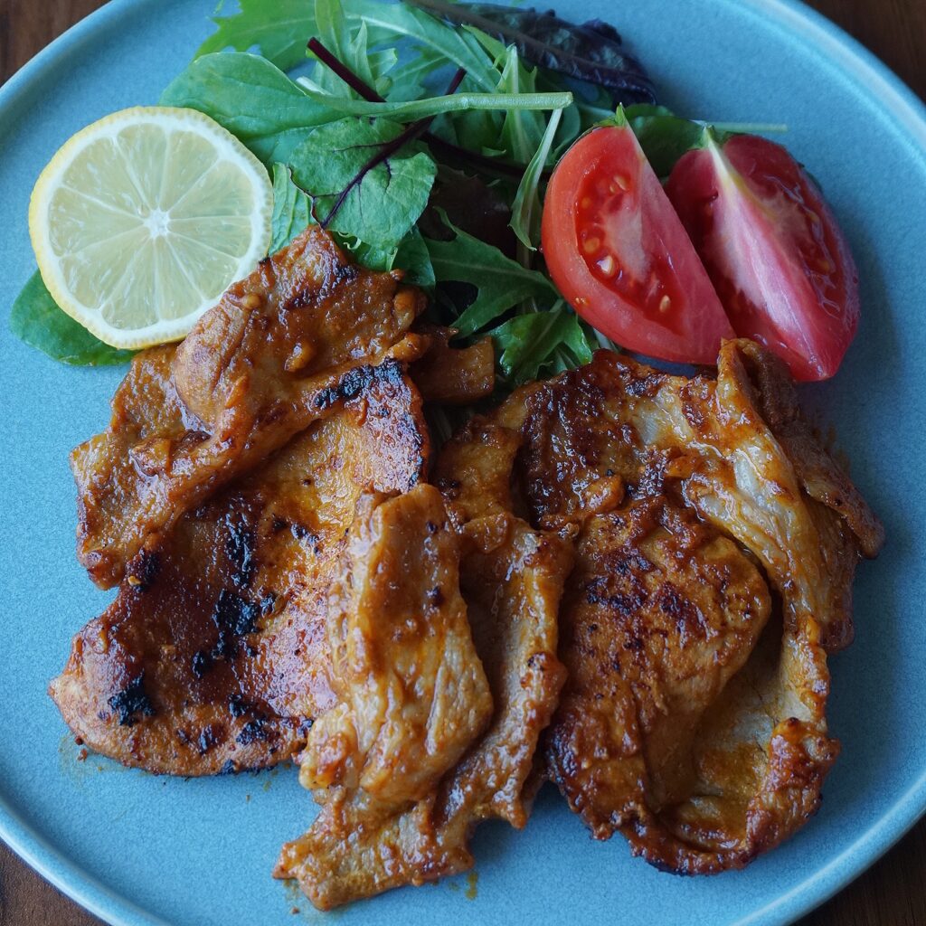 Curry Mayo Marinated Pork Steak: Easy 30-Min Fusion Recipe