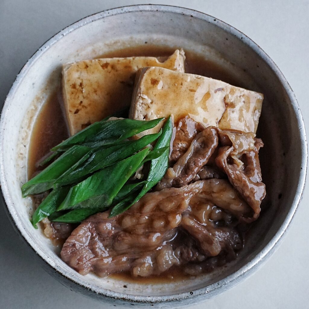 Authentic Kyoto-Style Niku Dofu (Beef & Tofu Simmer) Recipe